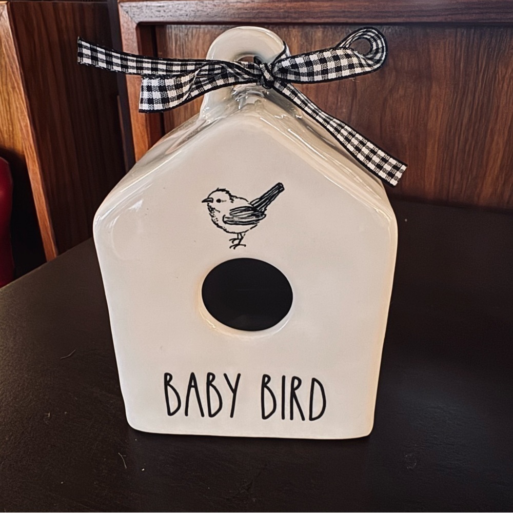 Rae Dunn Baby Bird Artesian Collection Birdhouse